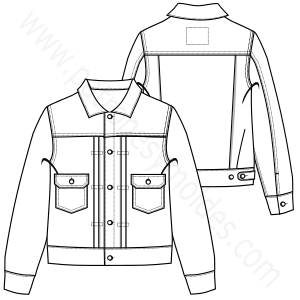 Fashion sewing patterns for MEN Jackets